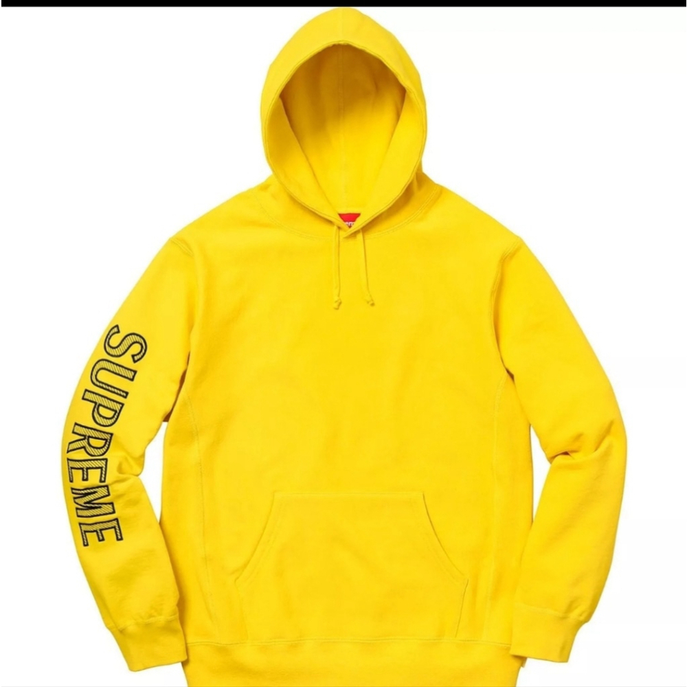 Supreme Men's Logo Embroidery Hoodie Large